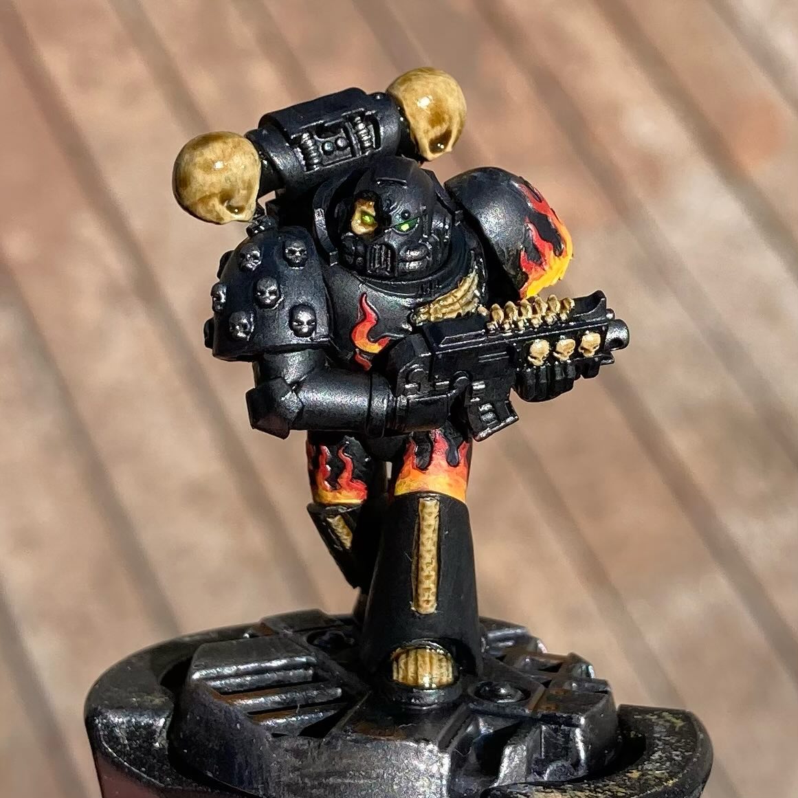 A warhammer miniature