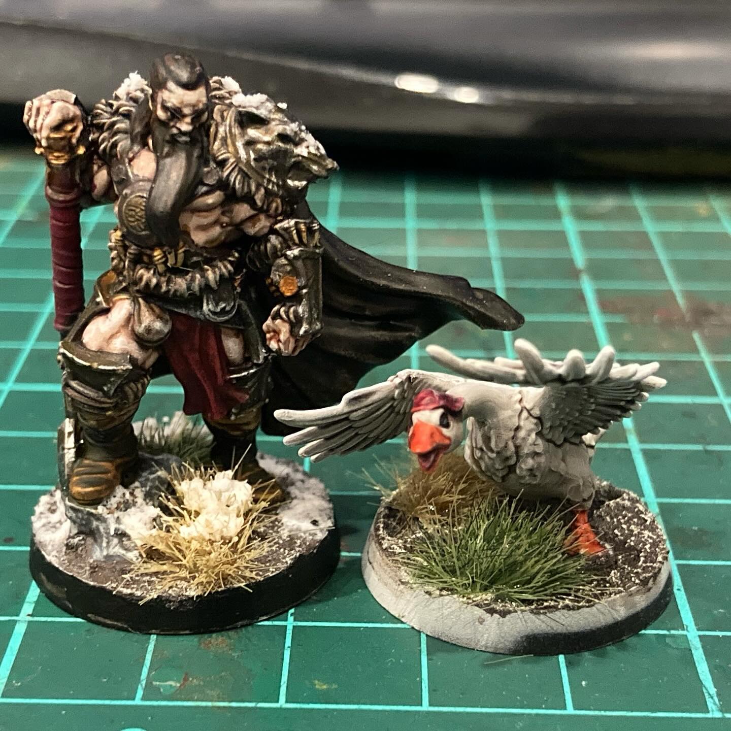 A warhammer miniature